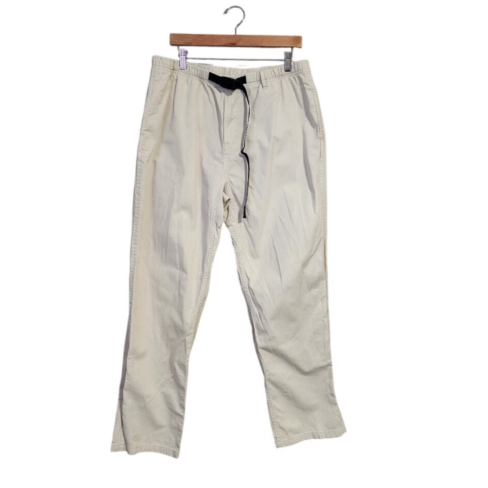 GRAMICCI Vintage Y2k G-Pant Khaki Beige Climbing Pants belted pant Gorpcore XL
